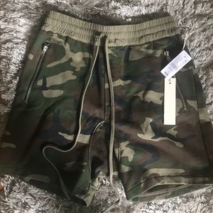 Fear of God camouflage shorts